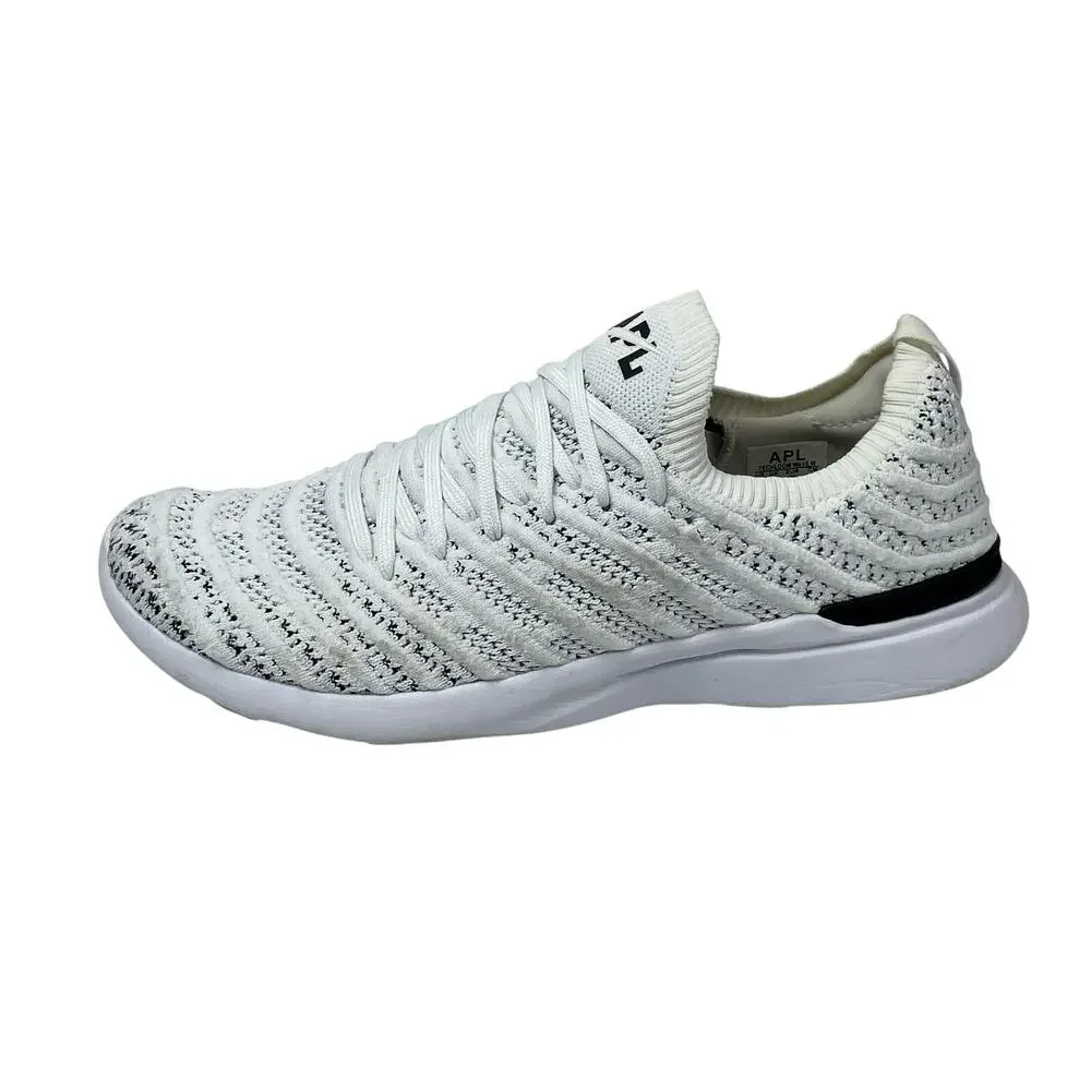 APL Techloom Wave Women's White Black Slip On Workout Athletic Running Shoes 8.5